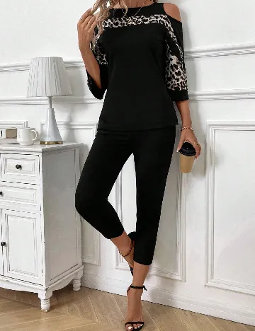 Compleu SHEIN, negru Negru