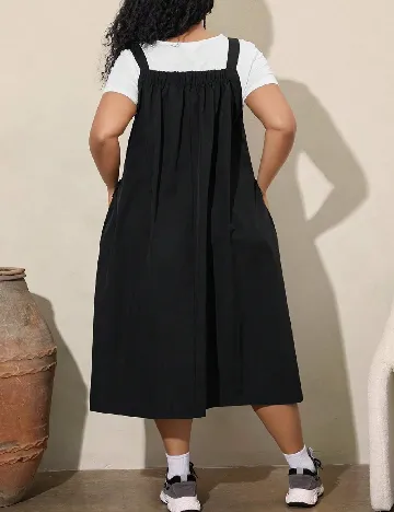 Rochie medie SHEIN CURVE, negru Negru