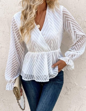 Bluza SHEIN, alb