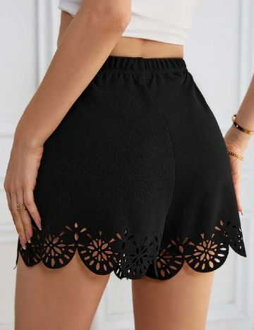 Pantaloni scurti SHEIN, negru