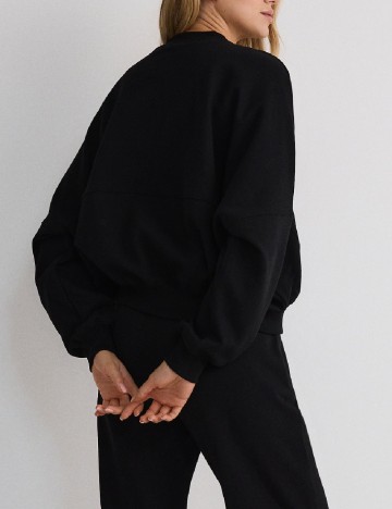 Hanorac Reserved, negru