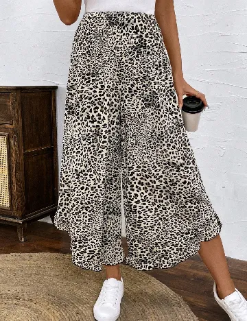 Pantaloni SHEIN, animal print Animal print