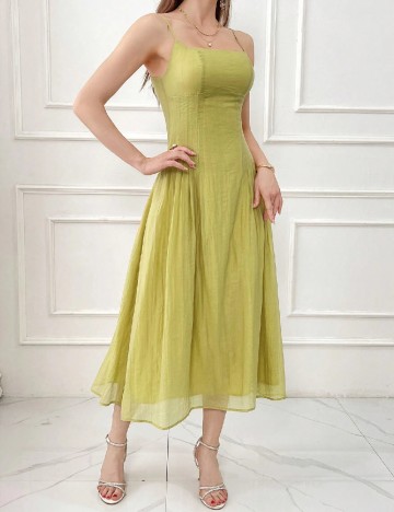Rochie medie SHEIN, verde
