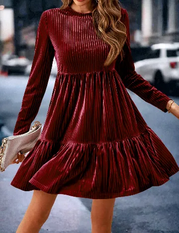 Rochie scurta SHEIN, rosu Rosu
