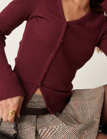 Bluza ASOS, visiniu Rosu