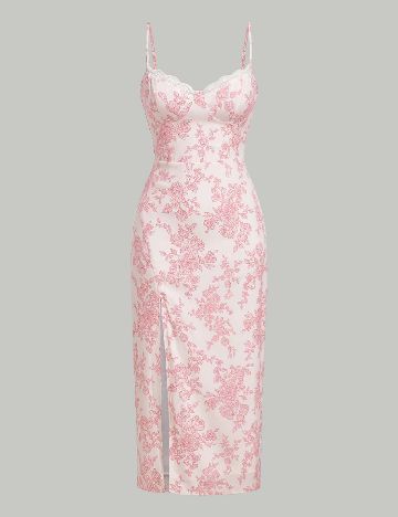 Rochie medie SHEIN, roz