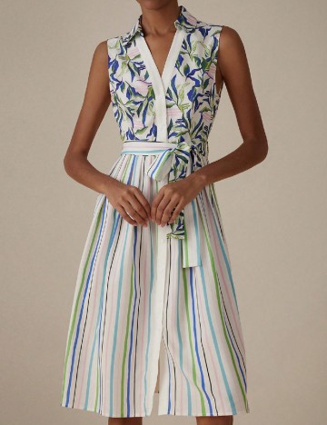 Rochie medie SHEIN, alb