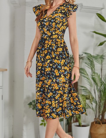 Rochie medie SHEIN, negru