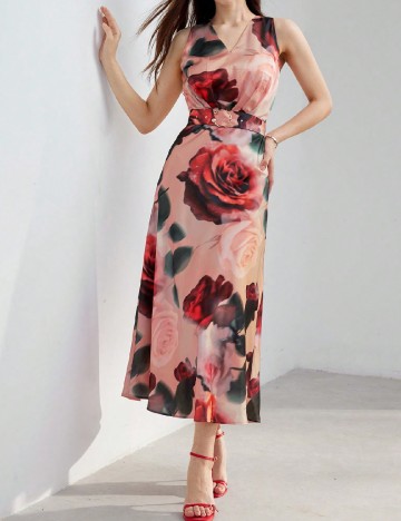 Rochie medie MOTF, mix culori