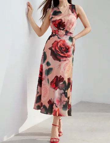 Rochie medie MOTF, mix culori Mix culori