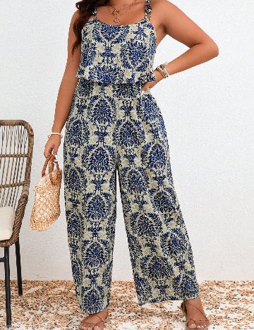 Salopeta SHEIN CURVE, mix culori