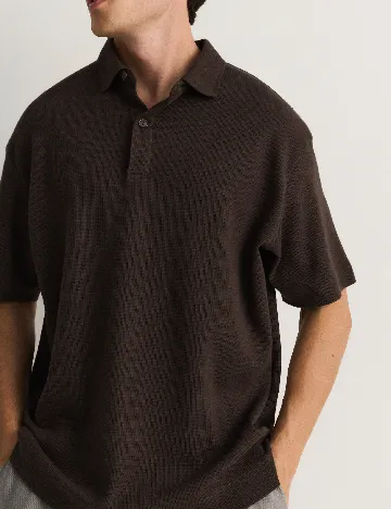 Tricou Reserved, maro Maro