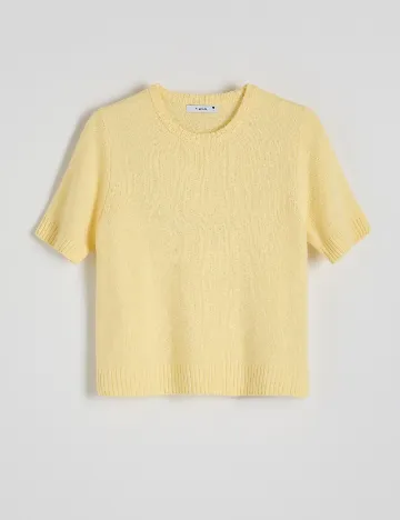 Bluza Reserved, galben Galben
