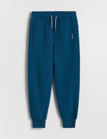 Pantaloni Reserved, albastru