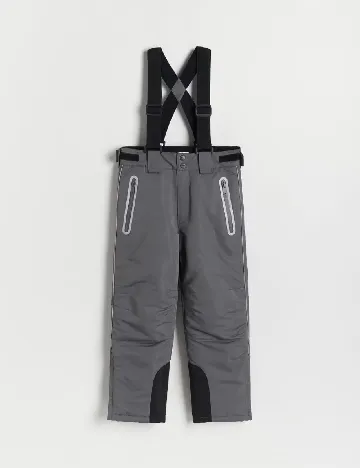 Pantaloni de ski Reserved, gri Gri