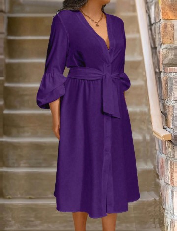 Rochie medie SHEIN CURVE, mov