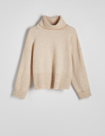 Pulover Reserved, crem