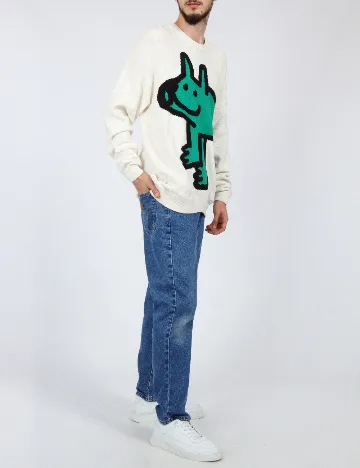 Pulover Reserved, crem Crem