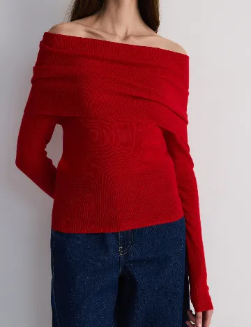 Bluza Reserved, rosu Rosu