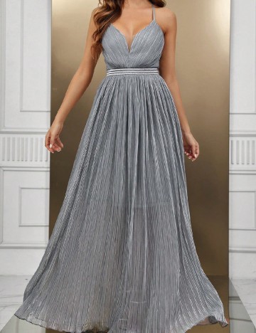 Rochie lunga SHEIN, gri