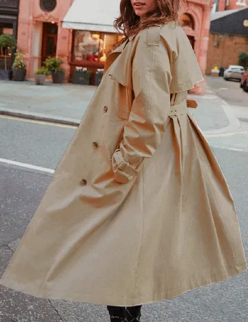 Trench Simply Be, bej Crem