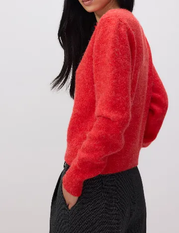 Cardigan Reserved, rosu Rosu