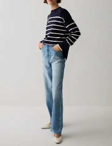 Bluza Reserved, bleumarin Albastru