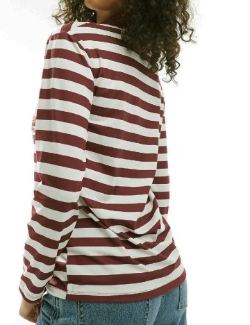 Bluza ASOS, alb/maro