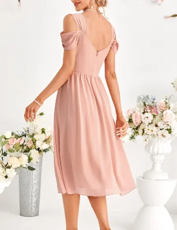 Rochie medie SHEIN, roz pal Roz