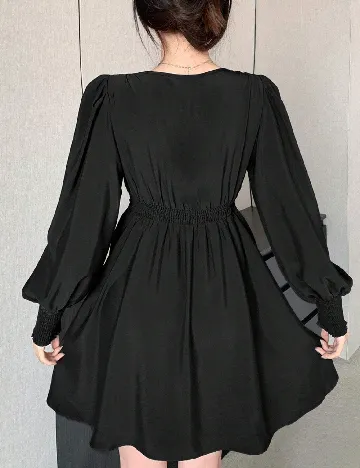 Rochie scurta Dazy, negru Negru