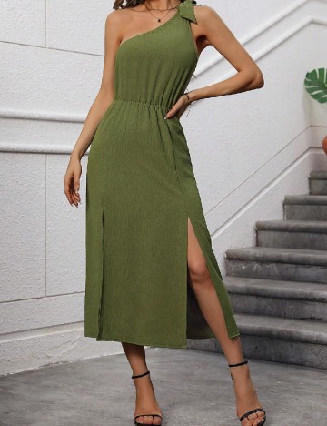 Rochie lunga SHEIN, verde