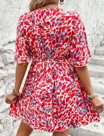 Rochie scurta SHEIN, rosu Rosu