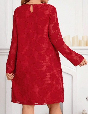 Rochie scurta SHEIN Maternity, rosu