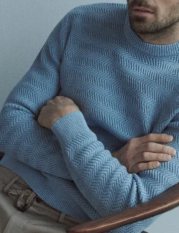 Bluza Reserved, albastru Albastru