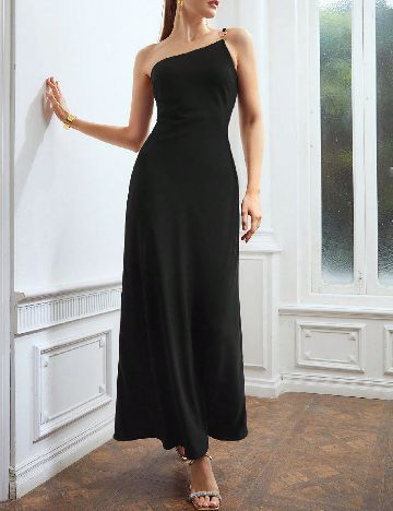 Rochie lunga MOTF, negru