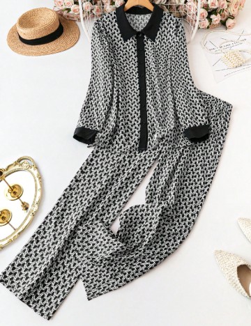 Compleu SHEIN CURVE, negru