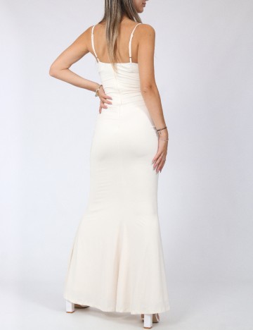 Rochie lunga SHEIN, ecru
