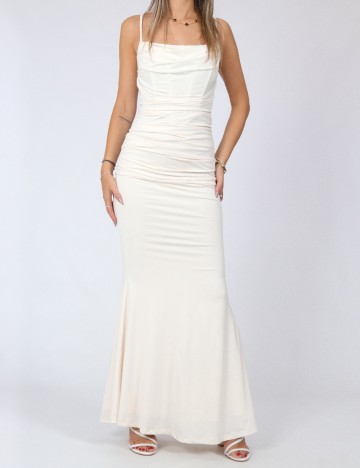Rochie lunga SHEIN, ecru