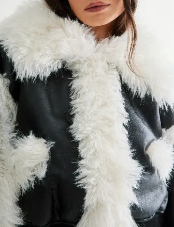 Jacheta Nasty Gal, negru Negru