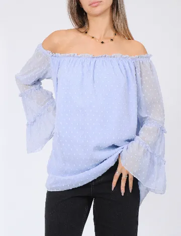 Bluza SHEIN, albastru Albastru