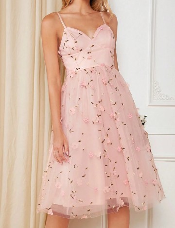 Rochie medie SHEIN, roz
