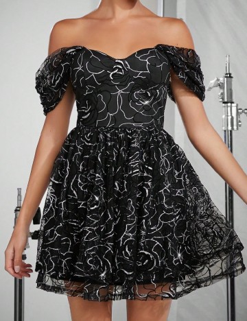 Rochie scurta SHEIN, negru