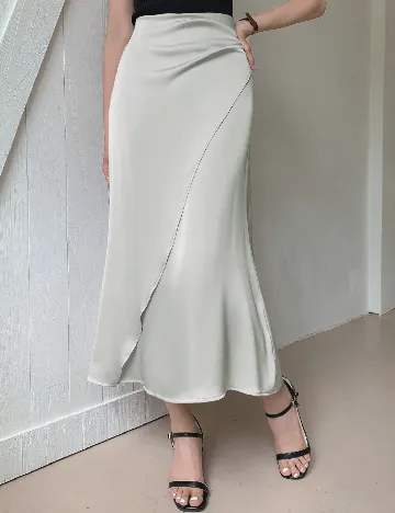 Fusta SHEIN, verde Verde