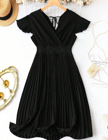 Rochie medie SHEIN CURVE, negru