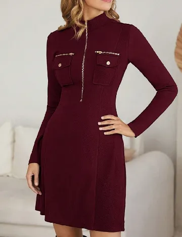 Rochie scurta SHEIN, rosu Rosu