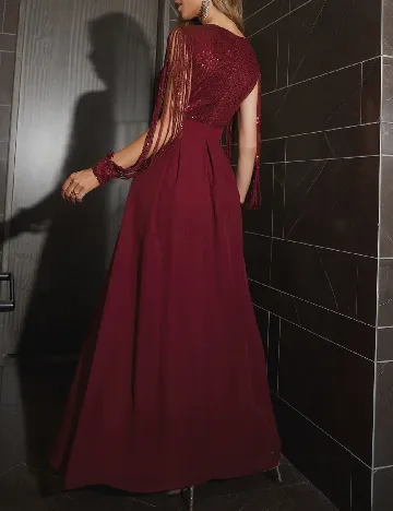 Rochie lunga SHEIN, visiniu Rosu
