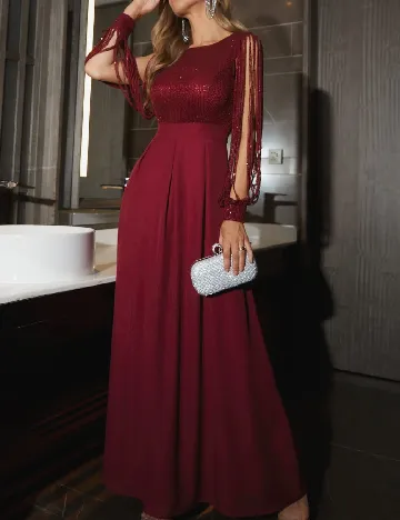 Rochie lunga SHEIN, visiniu Rosu
