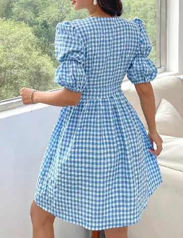 Rochie scurta SHEIN, albastru Albastru