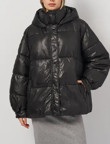 Geaca Reserved, negru Negru