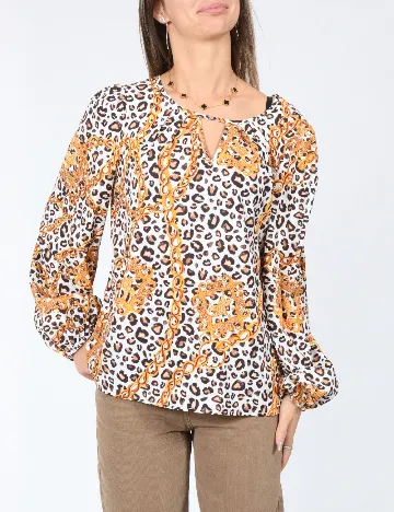 Bluza SHEIN, alb Alb